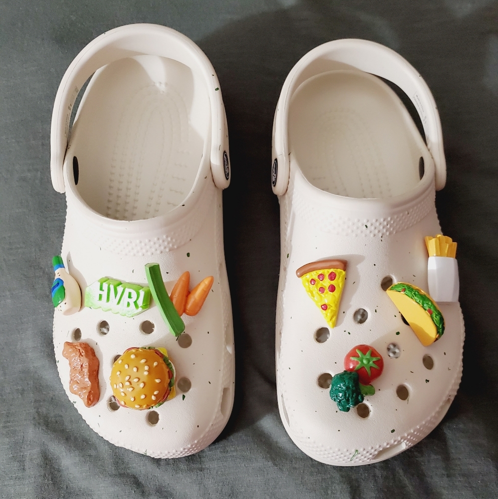 Hidden valley ranch HVR crocs sz men 4 women 6 4-6 lk new